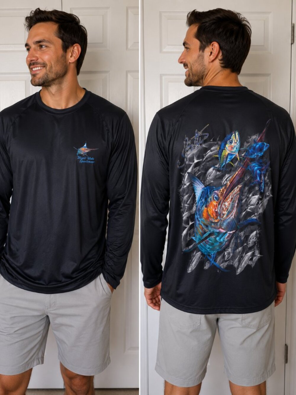 World Wide Sportsman Long Sleeve Fishing Shirt 2XL